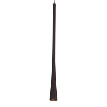 MAXLIGHT P0372 - Lámpara LED colgante CAFÉ LED/7W/230V diá. 3 cm negro