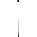 MAXLIGHT P0373 - Lámpara LED colgante CAFÉ LED/7W/230V diá. 3 cm negro