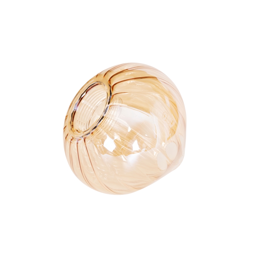 MAXLIGHT P0526D - Lámpara de araña LED regulable PALLONCINI 11xLED/6W/230V diá. 45 cm transparente/beige/ahumado