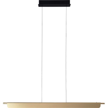 MAXLIGHT P0596 - Lámpara colgante LED regulable sobre cable JO-JO LED/40W/230V 2700/4500/5500K dorada