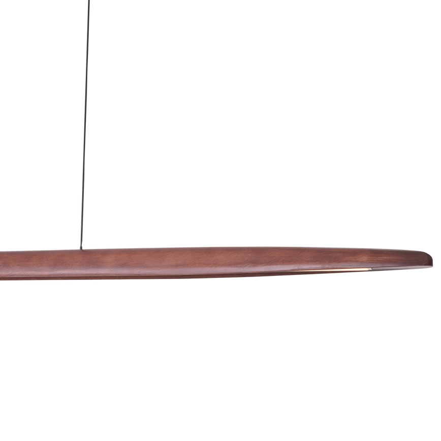 MAXLIGHT P0598 - Lámpara LED colgante WOODY LED/25W/230V marrón/pino