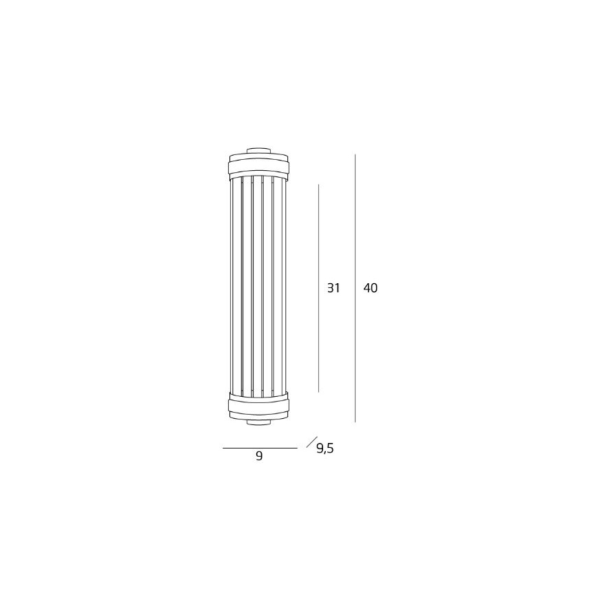 MAXLIGHT W0240 - Aplique FLORENCE 2xE14/40W/230V dorado