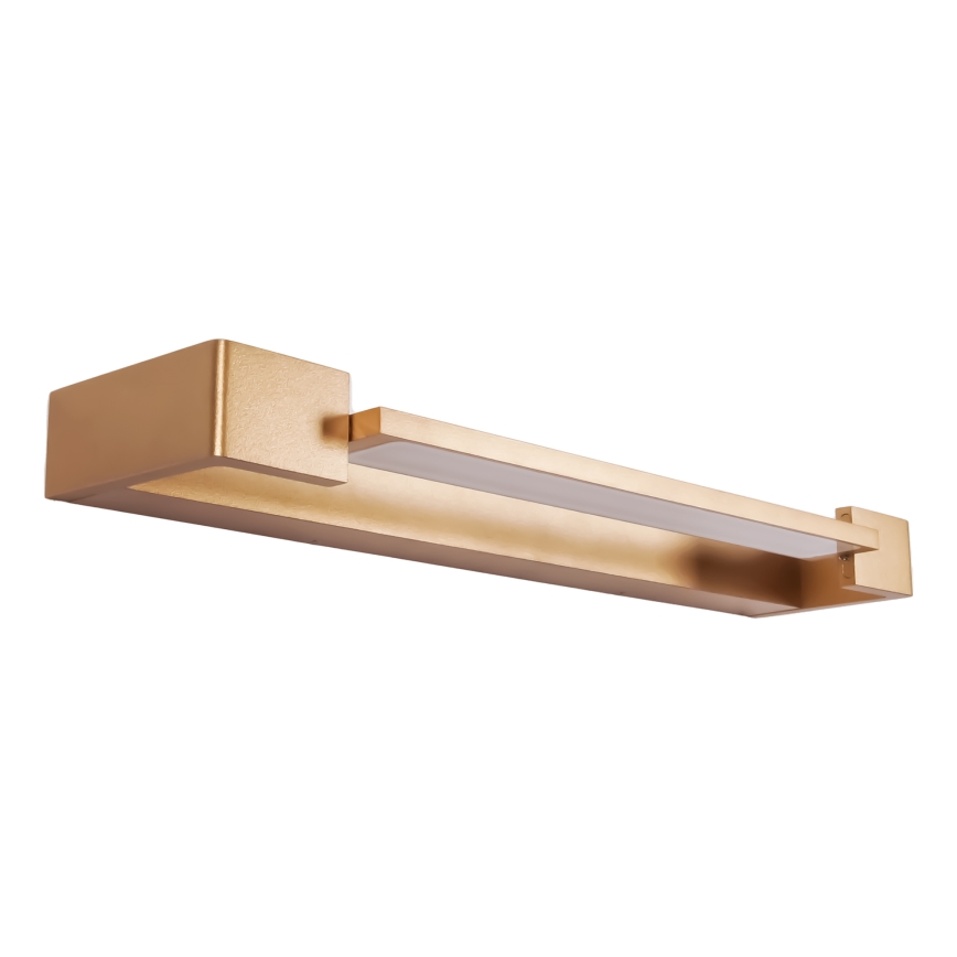MAXLIGHT W0318 - Aplique LED de baño FLINK LED/12W/230V 45 cm IP44 dorado