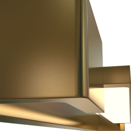 MAXLIGHT W0318 - Aplique LED de baño FLINK LED/12W/230V 45 cm IP44 dorado