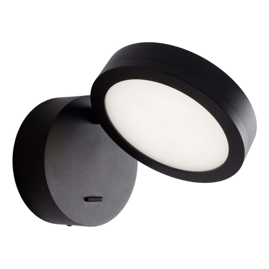 MAXLIGHT W0350 - Foco LED de pared IBIZA LED/6W/230V negro