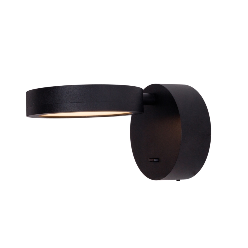 MAXLIGHT W0350 - Foco LED de pared IBIZA LED/6W/230V negro