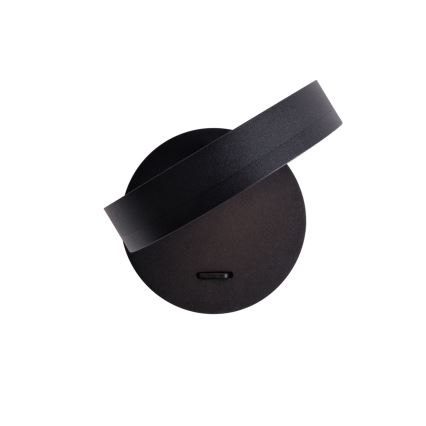 MAXLIGHT W0350 - Foco LED de pared IBIZA LED/6W/230V negro