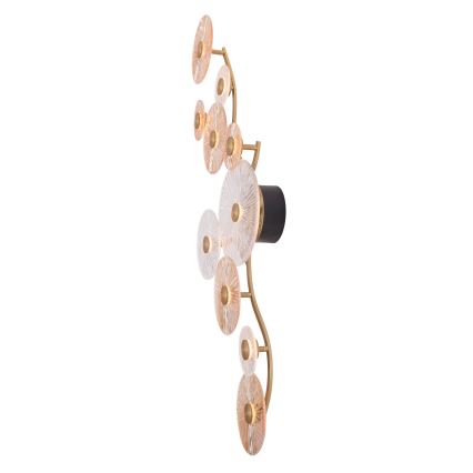 MAXLIGHT W0354 - Aplique LED ALLURE 10xLED/4,3W/230V dorado