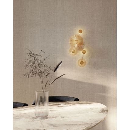 MAXLIGHT W0357 - Aplique LED ALLURE 5xLED/5W/230V dorado