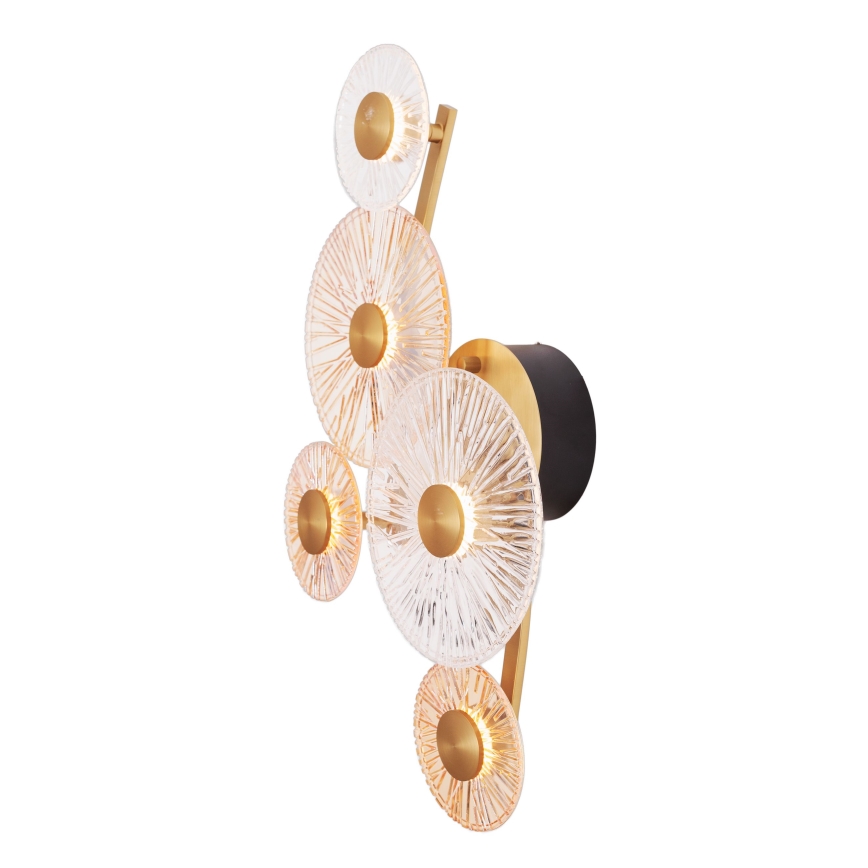 MAXLIGHT W0357 - Aplique LED ALLURE 5xLED/5W/230V dorado