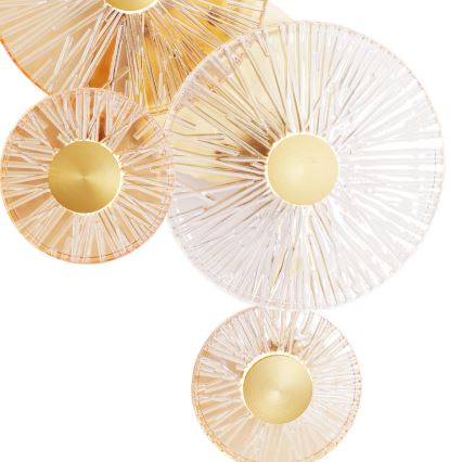 MAXLIGHT W0357 - Aplique LED ALLURE 5xLED/5W/230V dorado