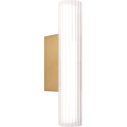 MAXLIGHT W0364 - Aplique LED de baño FAYETTE LED/6W/230V 31 cm IP44 dorado