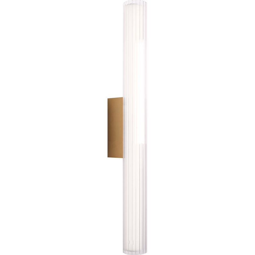 MAXLIGHT W0366 - Aplique LED de baño FAYETTE LED/12W/230V 61 cm IP44 dorado