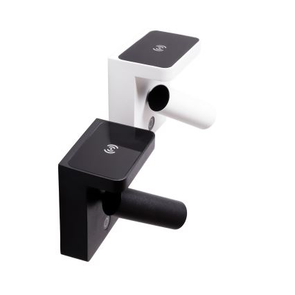 MAXLIGHT W0373 - Foco LED de pared con carga inalámbrica LOFER LED/7W/230V blanco