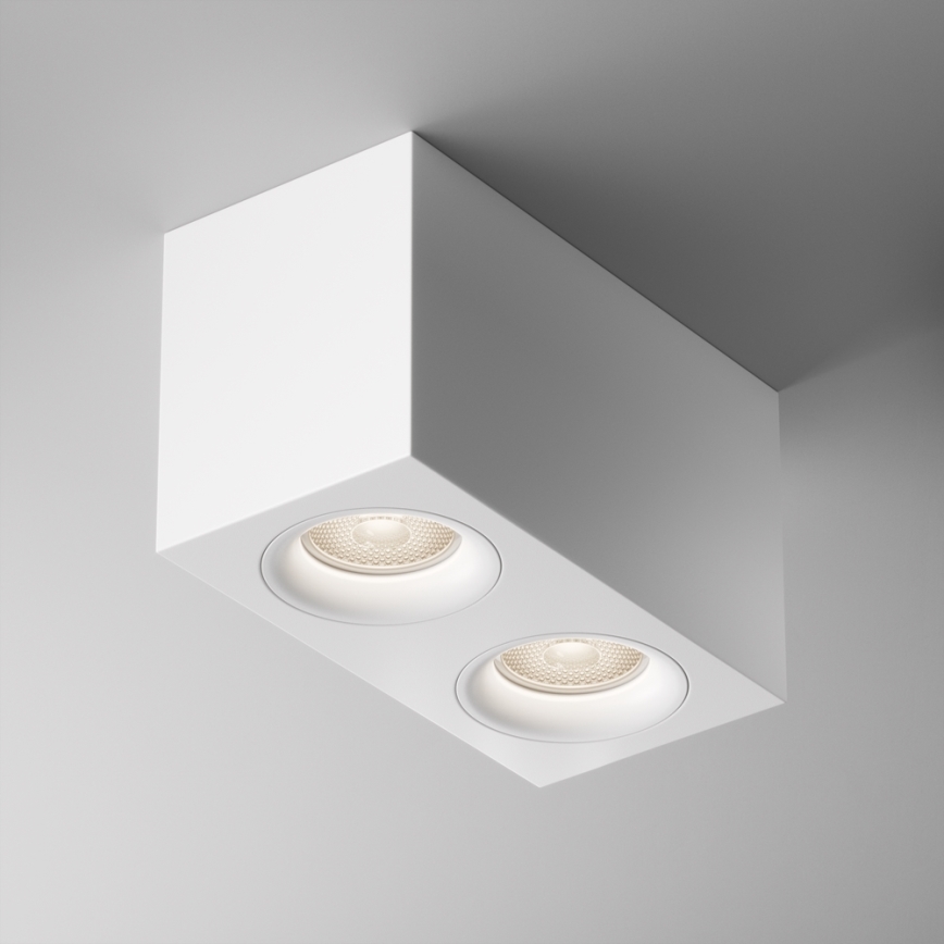 Maytoni C013CL-02W - Foco SLIM 2xGU10/50W/230V blanco
