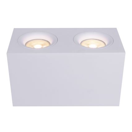 Maytoni C013CL-02W - Foco SLIM 2xGU10/50W/230V blanco