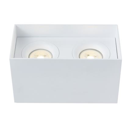 Maytoni C015CL-02W - Foco SLIM 2xGU10/50W/230V blanco