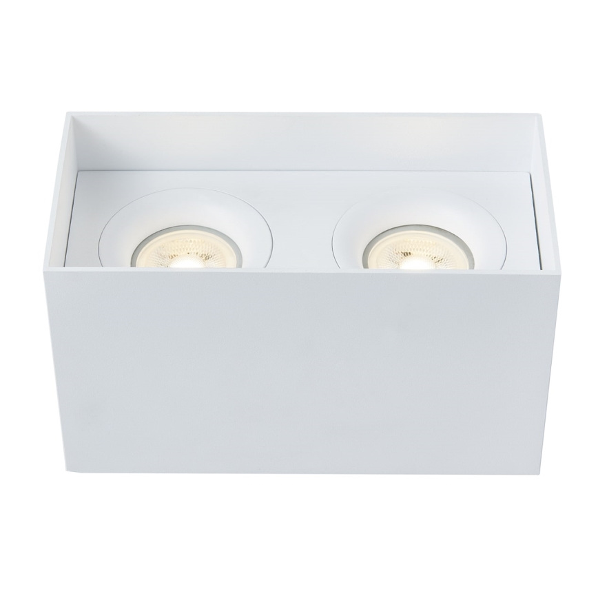 Maytoni C015CL-02W - Foco SLIM 2xGU10/50W/230V blanco