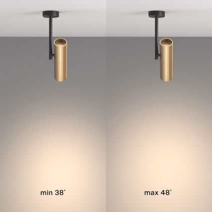 Maytoni C020CL-01GB - Foco ELTI 1xGU10/50W/230V dorado