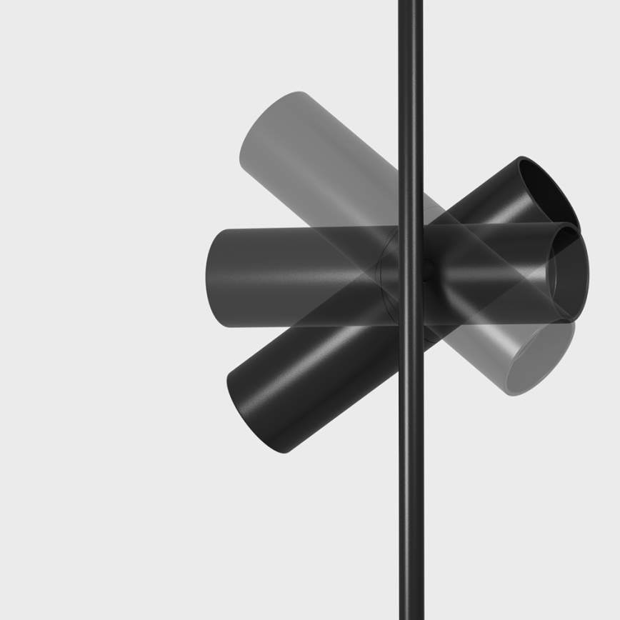 Maytoni C021CL-02B - Lámpara colgante ELTI 2xGU10/50W/230V negro