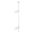 Maytoni C021CL-02W - Lámpara colgante ELTI 2xGU10/50W/230V blanco