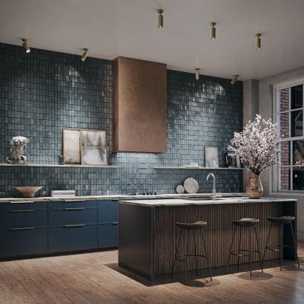 Maytoni C034CL-01G - Foco orientable FOCUS 1xGU10/10W/230V dorado