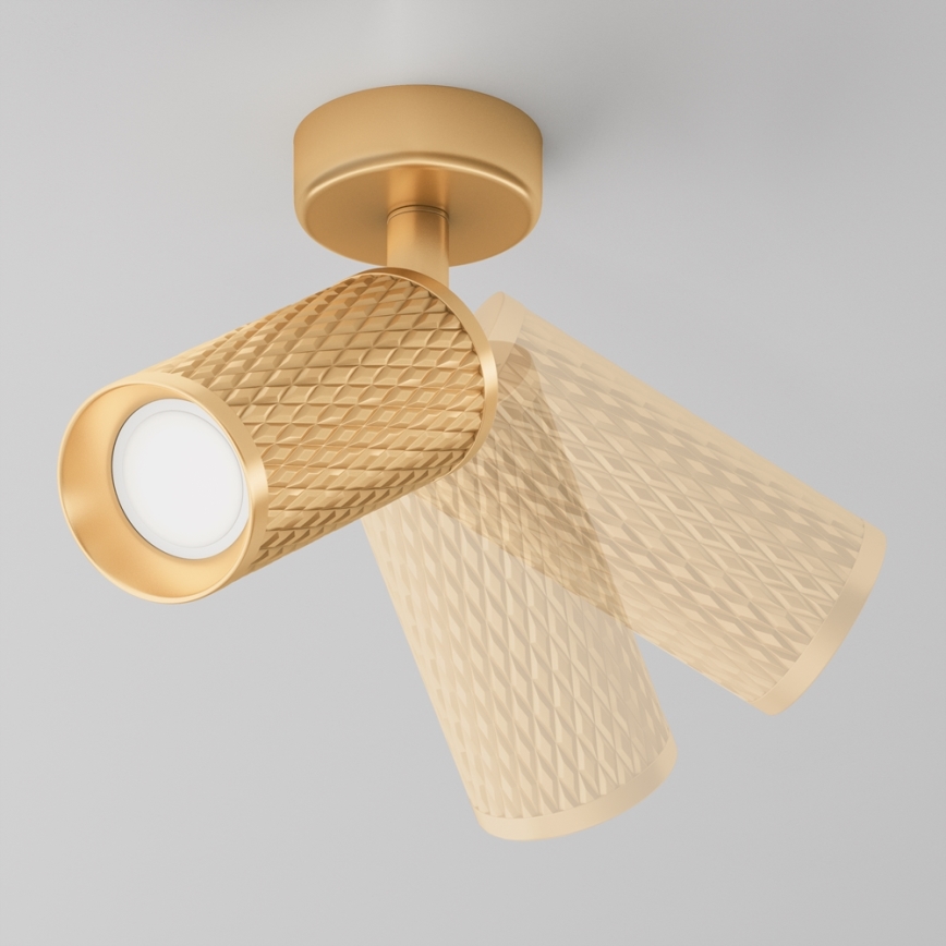 Maytoni C034CL-01G - Foco orientable FOCUS 1xGU10/10W/230V dorado