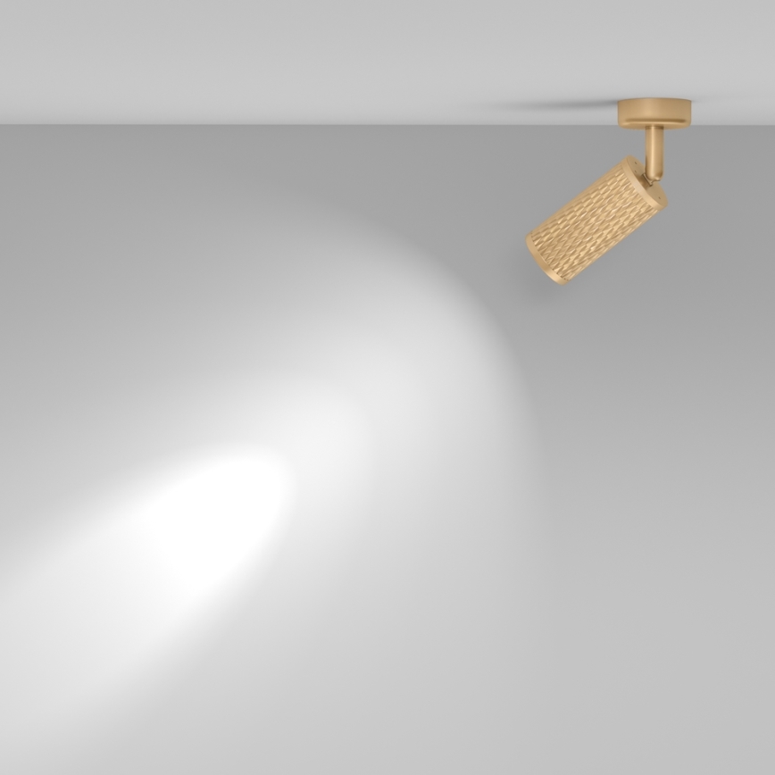 Maytoni C034CL-01G - Foco orientable FOCUS 1xGU10/10W/230V dorado