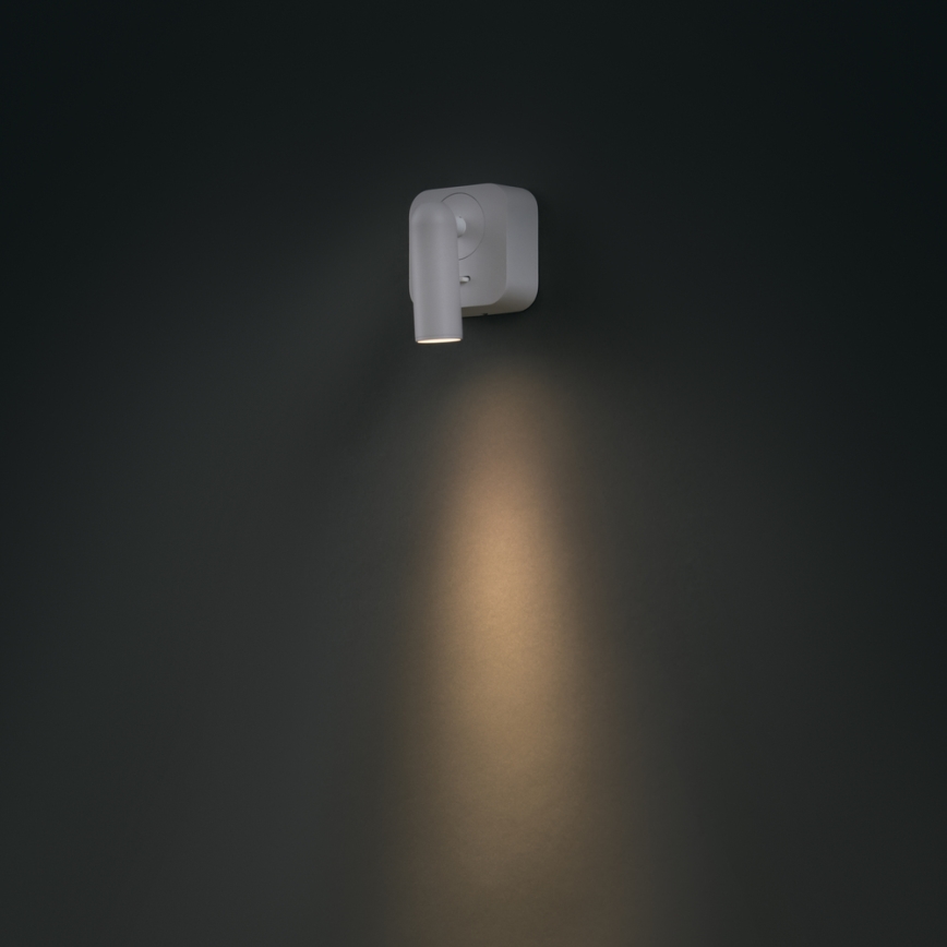 Maytoni C039WL-L3W3K - Foco LED de pared MIRAX LED/3W/230V negro