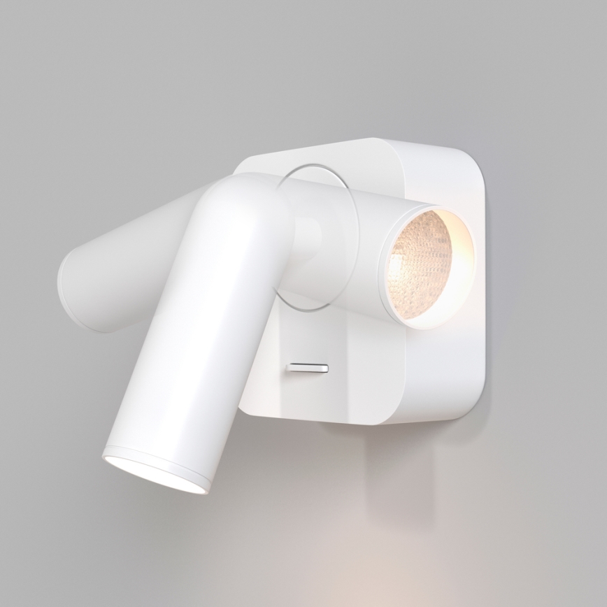 Maytoni C039WL-L3W3K - Foco LED de pared MIRAX LED/3W/230V negro