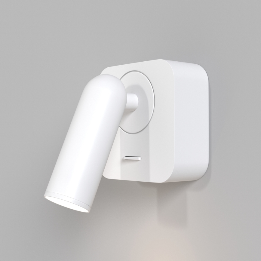 Maytoni C039WL-L3W3K - Foco LED de pared MIRAX LED/3W/230V negro