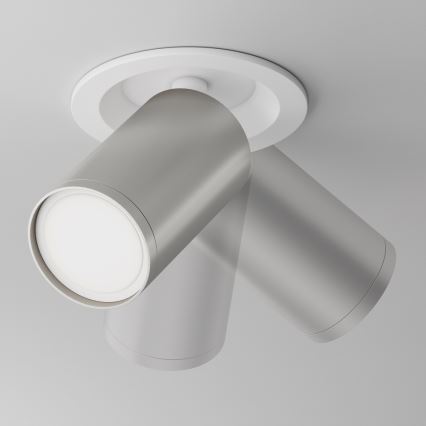 Maytoni C048CL-U-1WS - Foco empotrable FOCUS 1xGU10/10W/230V cromo brillante