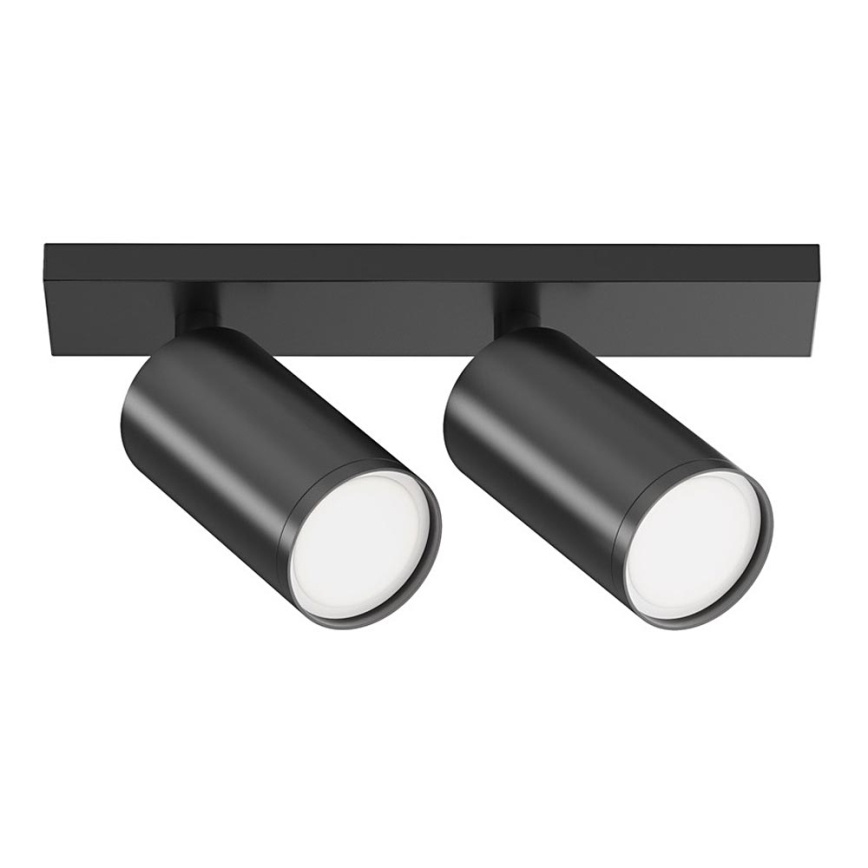 Maytoni C051CL-U-2B - Foco FOCUS 2xGU10/10W/230V negro