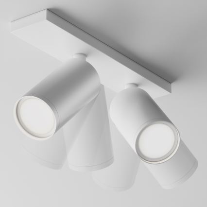 Maytoni C051CL-U-2W - Foco direccional FOCUS 2xGU10/10W/230V blanco