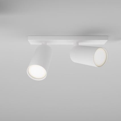 Maytoni C051CL-U-2W - Foco FOCUS 2xGU10/10W/230V blanco/negro