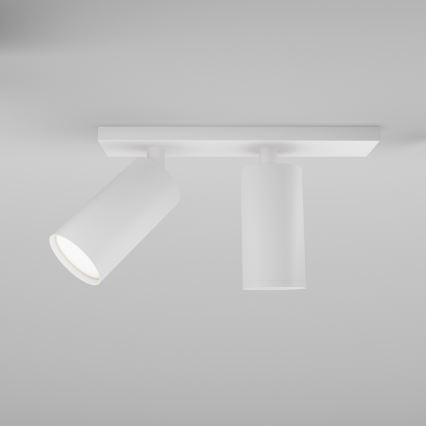 Maytoni C051CL-U-2W - Foco FOCUS 2xGU10/10W/230V blanco/negro