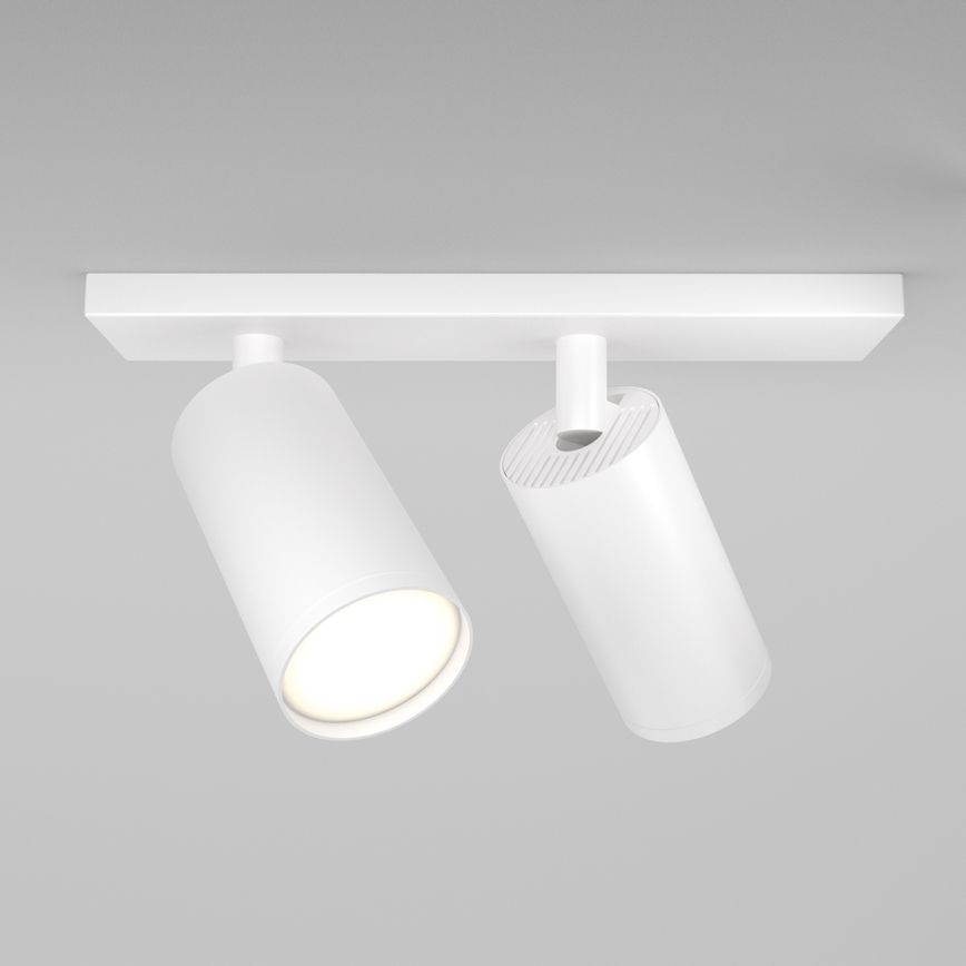 Maytoni C051CL-U-2W - Foco FOCUS 2xGU10/10W/230V blanco/negro