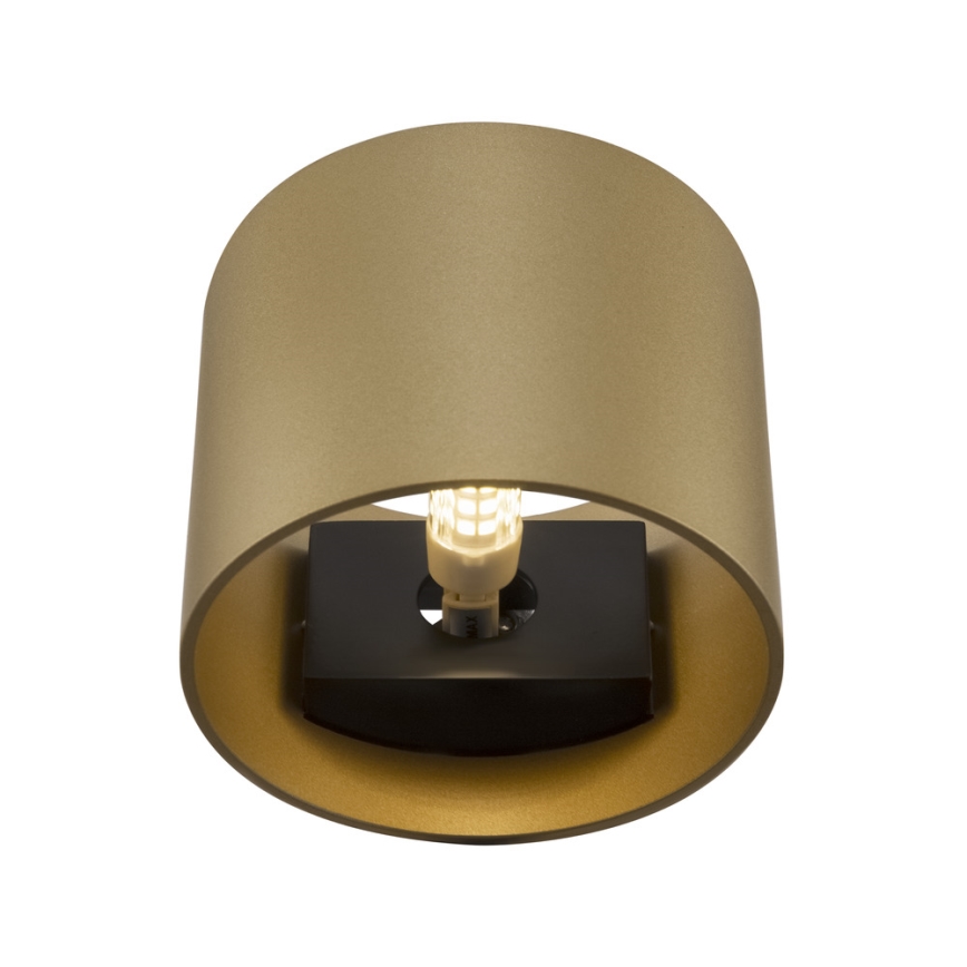 Maytoni C066WL-01MG - Aplique ROND 1xG9/50W/230V dorado