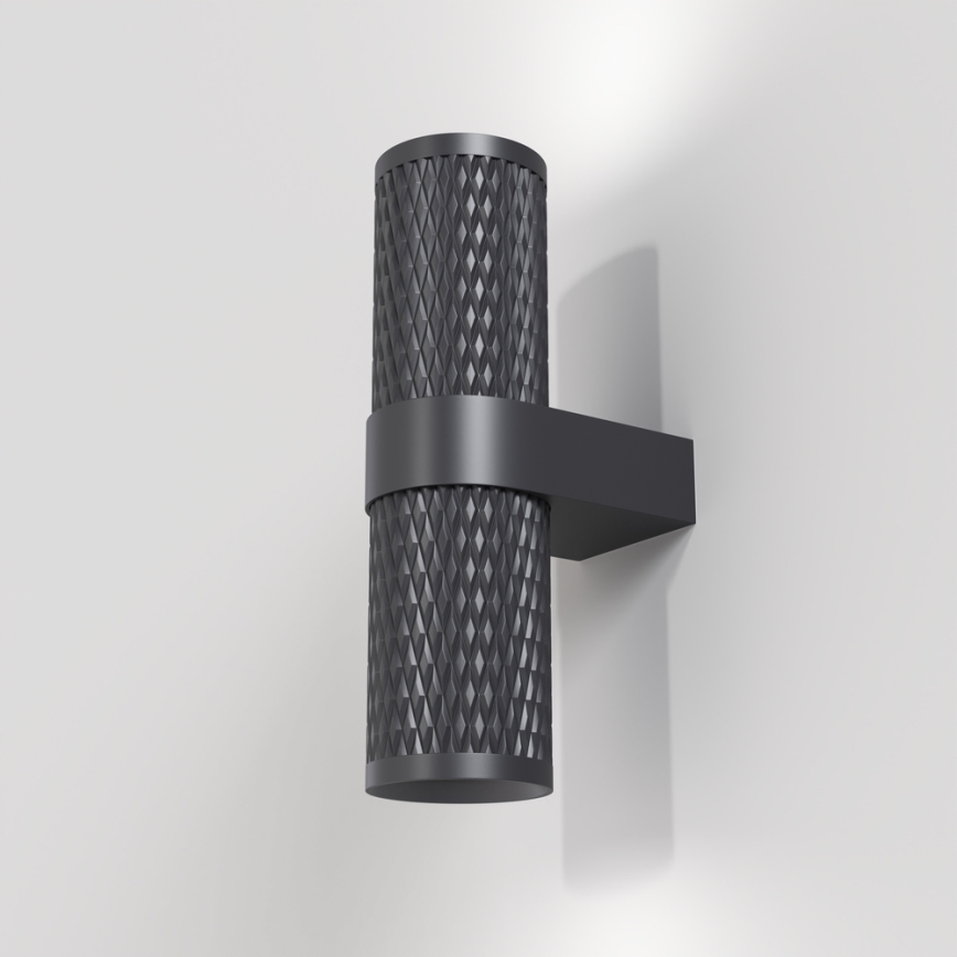 Maytoni C069WL-02B - Foco de pared FOCUS 2xGU10/7W/230V negro