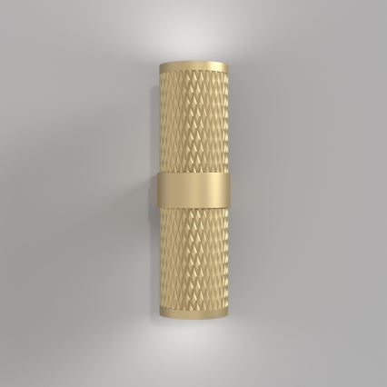 Maytoni C069WL-02MG - Foco de pared FOCUS 2xGU10/7W/230V dorado