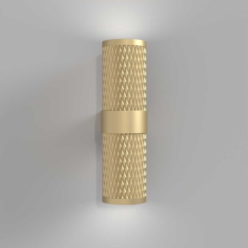 Maytoni C069WL-02MG - Foco de pared FOCUS 2xGU10/7W/230V dorado