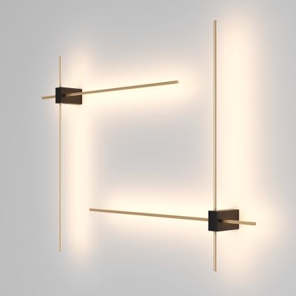 Maytoni C070WL-L12GB3K - Aplique LED PARS LED/12W/230V CRI 90 negro