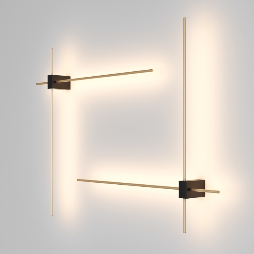 Maytoni C070WL-L12GB3K - Aplique LED PARS LED/12W/230V CRI 90 negro