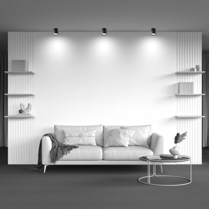 Maytoni C086CM-GX53-MRD-B - Foco HOOP 1xGX53/15W/230V negro