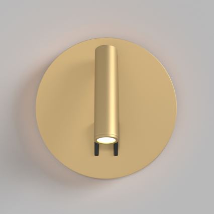 Maytoni C176-WL-01-6W-MG - Foco LED de pared IOS LED/9W/230V dorado