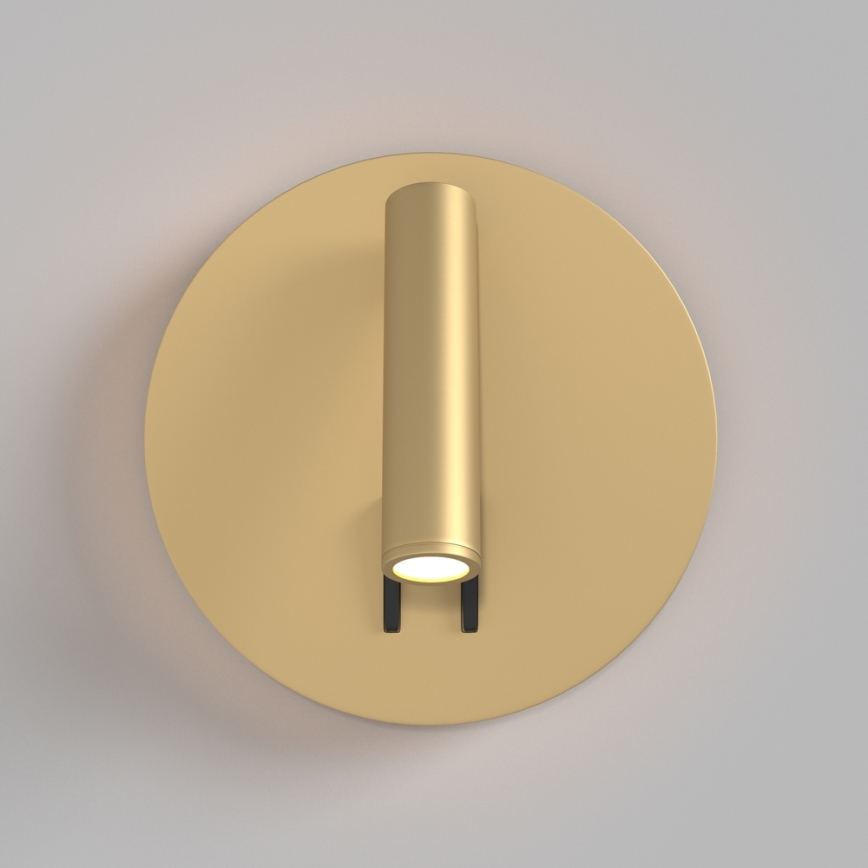Maytoni C176-WL-01-6W-MG - Foco LED de pared IOS LED/9W/230V dorado