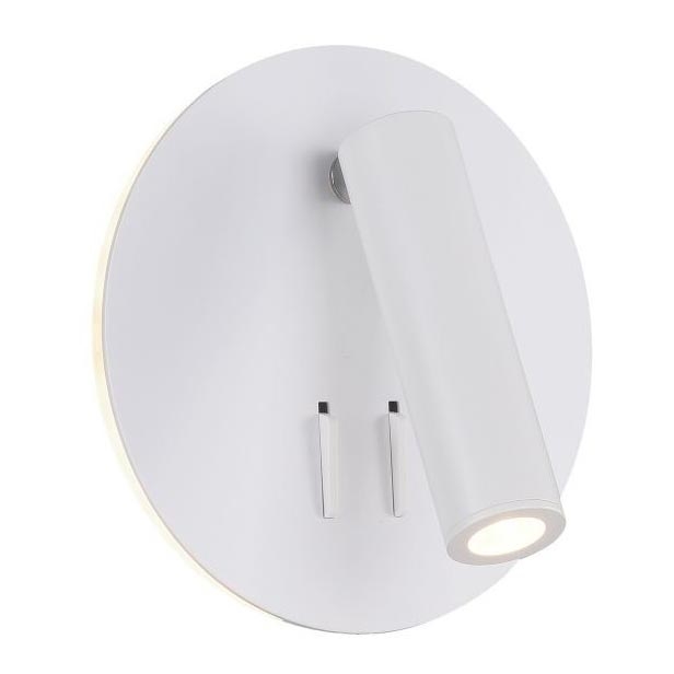 Maytoni C176-WL-01-6W-W - Foco LED de pared IOS LED/9W/230V blanco