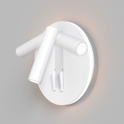Maytoni C176-WL-01-6W-W - Foco LED de pared IOS LED/9W/230V blanco
