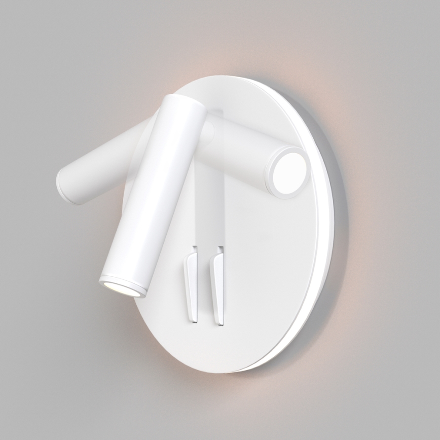 Maytoni C176-WL-01-6W-W - Foco LED de pared IOS LED/9W/230V blanco