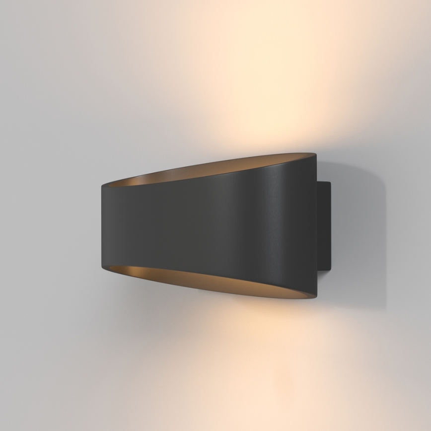 Maytoni C806WL-L5B - Aplique LED TRAME LED/6W/230V negro